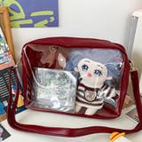 ワインレッド | クリアバッグ ショルダー おしゃれ | REAL STYLE