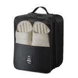 ブラック | シューズケース 最大3足 収納 | REAL STYLE