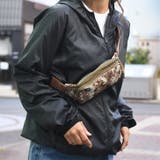 ベージュ×デジタルカモ | ボディバッグ ウエストポーチ メンズ | REAL STYLE