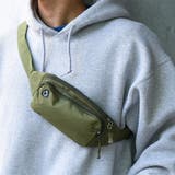 アーミーグリーン×無地 | ボディバッグ ウエストポーチ メンズ | REAL STYLE