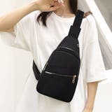 ブラック | ワンショルダーバッグ レディース ボディバッグ | REAL STYLE