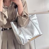 シルバー | トートバッグ レディース a4 | REAL STYLE