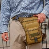 カーキベージュ | レッグバッグ バイク 釣り | REAL STYLE