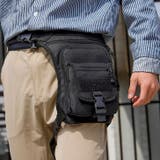 ブラック | レッグバッグ バイク 釣り | REAL STYLE