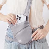 グレー | セキュリティポーチ 旅行 トラベル | REAL STYLE