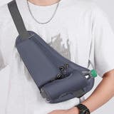 ブルーグレー | ウエストポーチ ボディバッグ ショルダーバッグ | REAL STYLE