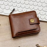 ブラウン | 財布 メンズ 二つ折り | REAL STYLE