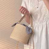 ベージュ | ハンドバッグ ショルダーバッグ かごバッグ | REAL STYLE