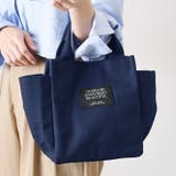 ネイビー | トートバッグ ランチバッグ レディース | REAL STYLE