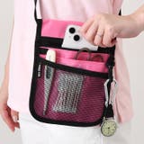 ピンク | ウエストポーチ ショルダーバッグ 仕事用 | REAL STYLE