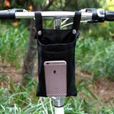 ブラック | 自転車 フロントバッグ ハンドルバッグ | REAL STYLE