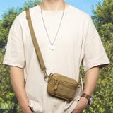 カーキベージュ | ショルダーバッグ ベルトポーチ メンズ | REAL STYLE
