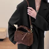 ダークブラウン | ショルダーバッグ ハンドバッグ レディース | REAL STYLE