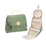 ライトグリーン | トラベルポーチ 吊り下げ フック付き | REAL STYLE