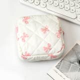 シンプルリボン(ピンク) | ミニポーチ 小物入れ ポーチ | REAL STYLE