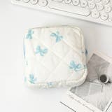 シンプルリボン(ライトブルー) | ミニポーチ 小物入れ ポーチ | REAL STYLE