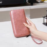 ピンク | カードケース 大容量 ジャバラ | REAL STYLE