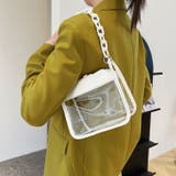 ホワイト | クリアバッグ 透明 ショルダーバッグ | REAL STYLE