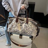 ブラウン | ボストンバッグ 大容量 レディース | REAL STYLE