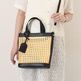 ブラック | かごバッグ ショルダーバッグ 2way | REAL STYLE