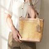 ベージュ | かごバッグ ショルダーバッグ 2way | REAL STYLE