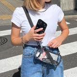 クリア×ブラック | クリアバッグ レディース ショルダーバッグ | REAL STYLE