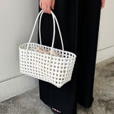 ホワイト | かごバッグ カゴバッグ メルカドバッグ | REAL STYLE