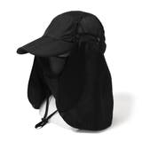 ブラック | 日よけ帽子 農作業 メンズ | REAL STYLE