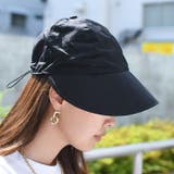 ブラック | 日よけ帽子 農作業 自転車 | REAL STYLE