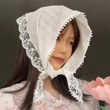 アイボリー | バブーシュカ 帽子 キャップ | REAL STYLE