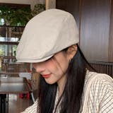 ベージュ | ハンチング 帽子 キャップ | REAL STYLE