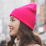 ネオンピンク | ニット帽 レディース メンズ | REAL STYLE