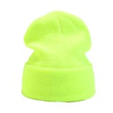 ネオンイエロー | ニット帽 レディース メンズ | REAL STYLE