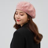ピンク | ベレー帽 レディース 大きめ | REAL STYLE