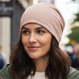 ベージュ | 医療用帽子 ニット帽 ワッチキャップ | REAL STYLE