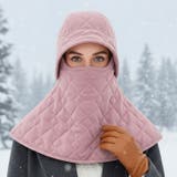 ピンク | バラクラバ フードウォーマー ネックウォーマー | REAL STYLE