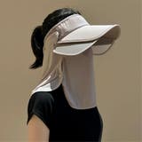 グレー | サンバイザー 日よけ帽子 レディース | REAL STYLE