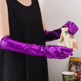 パープル | グローブ ロング レディース | REAL STYLE