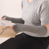 グレー | 指なし手袋 レディース 指切り | REAL STYLE