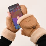 ベージュ | 手袋 レディース 防寒 | REAL STYLE