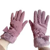 パープル | 手袋 レディース 防寒 | REAL STYLE