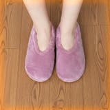 ピンク | ルームシューズ かかと付き 冬 | REAL STYLE