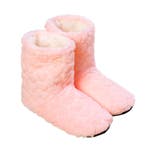 ベビーピンク | ルームシューズ かかと付き 冬 | REAL STYLE