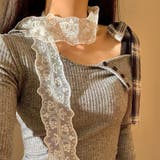 ホワイト | スカーフ ナロースカーフ レディース | REAL STYLE