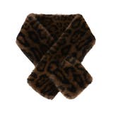 ダークブラウン | ティペット マフラー レディース | REAL STYLE