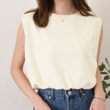 ライトベージュ | ノースリーブ カットソー タンクトップ | REAL STYLE