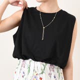 ブラック | ノースリーブ カットソー タンクトップ | REAL STYLE