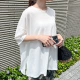 オフホワイト | カットソー レディース 半袖 | REAL STYLE