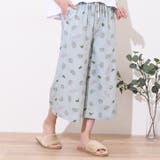ハリネズミ(ミントブルー) | ルームパンツ レディース 夏 | REAL STYLE