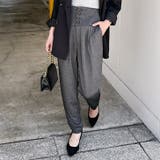 チャコール | テーパードパンツ レディース 春 | REAL STYLE